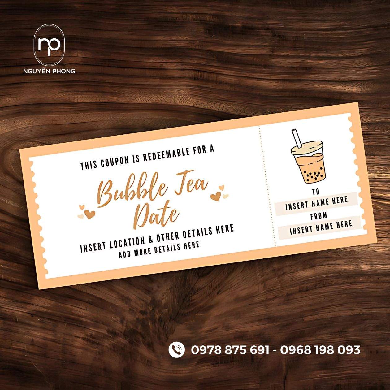 Voucher trà sữa